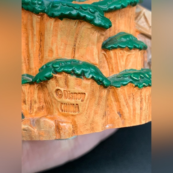 Disney Parks Splash Mountain Mini Snow Globe 3.5” tall Brer Rabbit Glitter. - Picture 12 of 12